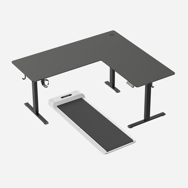 Комплект из беговой дорожки WalkingPad C2 и Г-образного регулируемого стола Pro