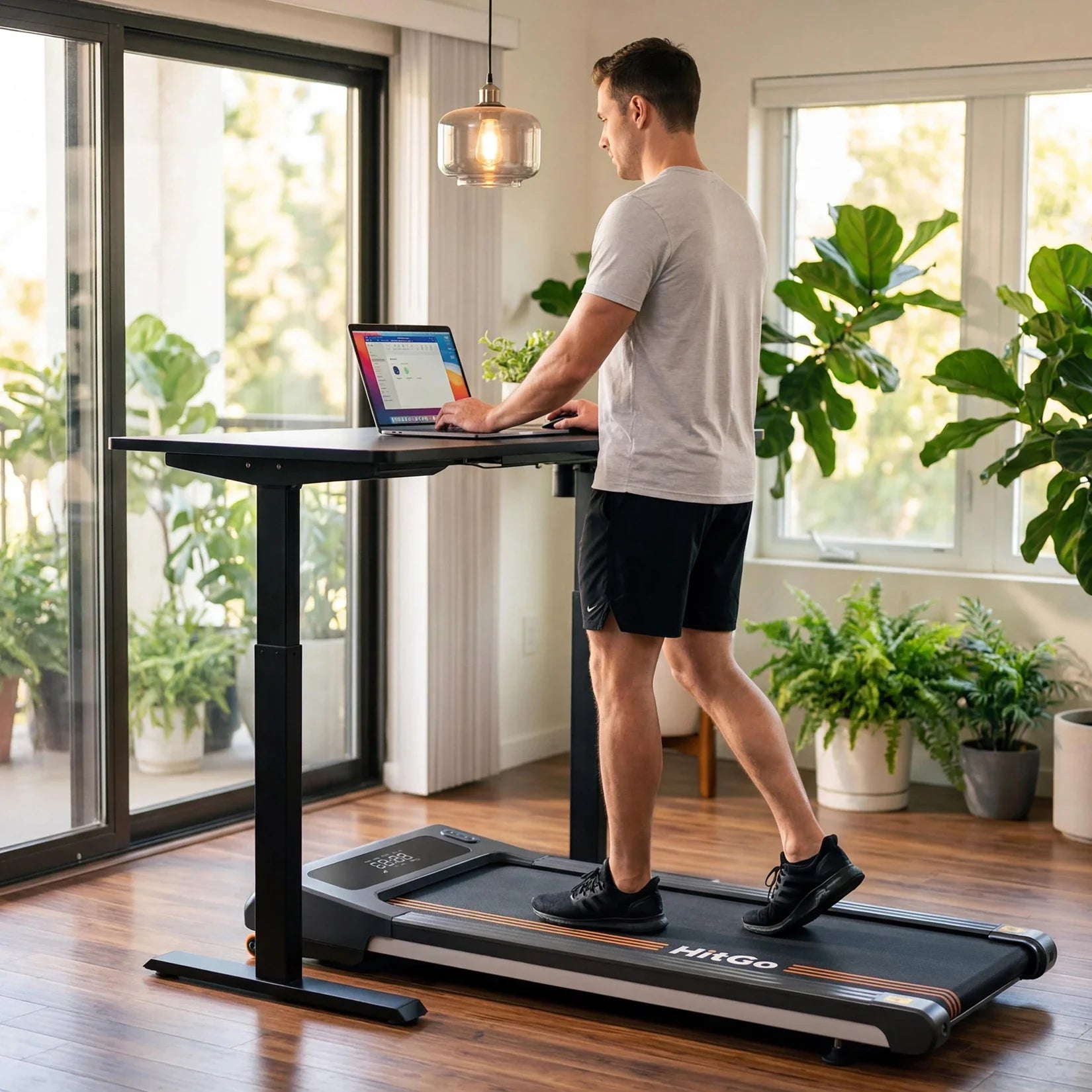 Беговая дорожка H1 Plus Auto Incline под рабочий стол