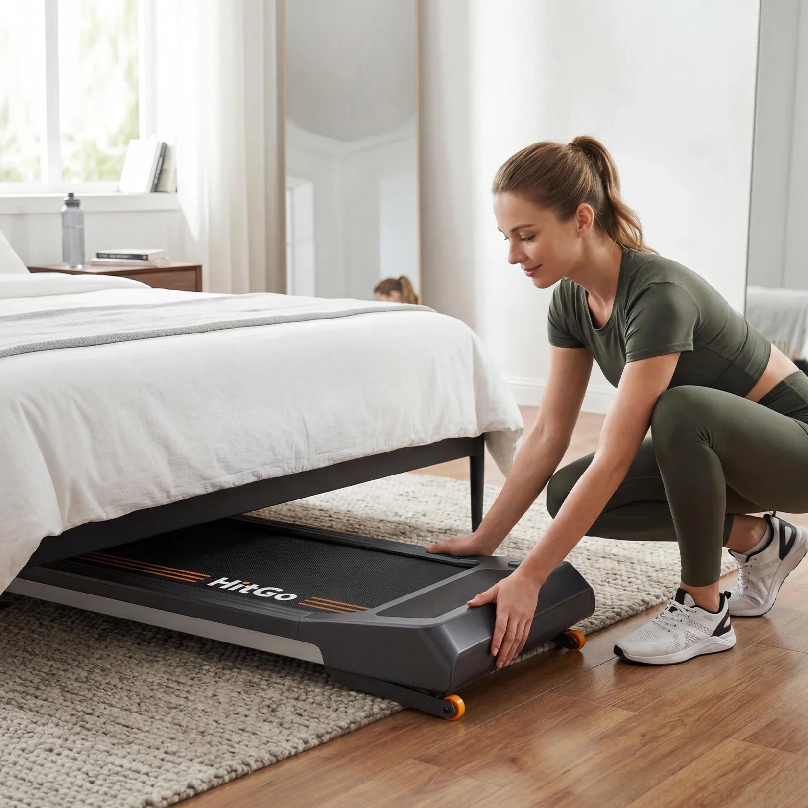 Беговая дорожка H1 Plus Auto Incline под рабочий стол