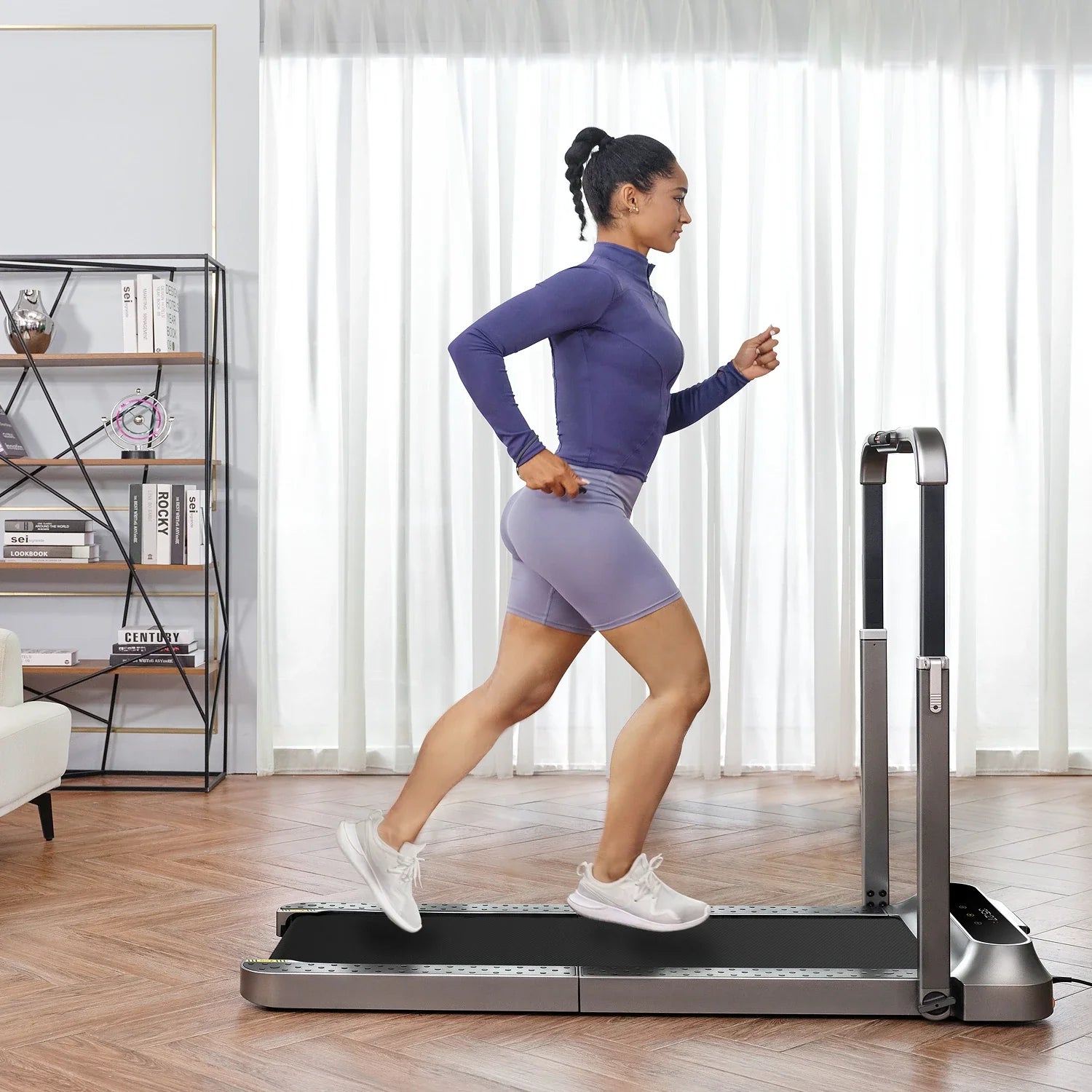 Складная беговая дорожка Kingsmith R2 Walk&Run 2-в-1